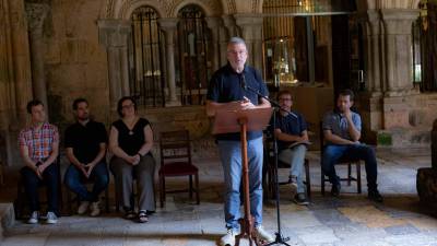 La presentación oficial del acto se hizo este lunes en el Claustre de la Catedral. Foto: Ángel ullate