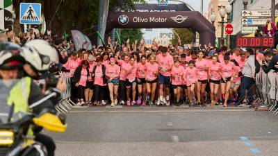 Imagen de la anterior edición de la Women Race El Corte Inglés. Foto: Cedida