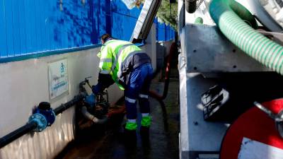 Cada any s’utilitzen uns 70 mil metres cúbics d’aigua no potable en la neteja de carrers. Foto: Cedida