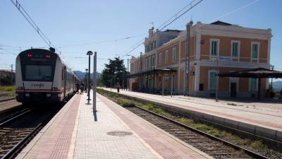 Estación de Móra la Nova. Foto: Joan Revillas