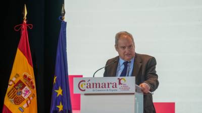 El ministro de Industria y Turismo, Jordi Hereu, en un acto de la Cámara de Comercio de España, el pasado 10 de enero. FOTO: EFE