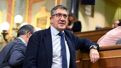 El portavoz del PSOE en el Congreso de los Diputados, Patxi López. Foto: EFE