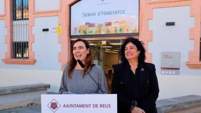 La seu del nou Servei d’Habitatge municipal està ubicada en un edifici annex a la Biblioteca Xavier Amorós. Foto: Cedida