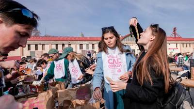 La zona de degustació s’ha implantat a les últimes edicions i és tot un èxit. Foto: Marc Bosch