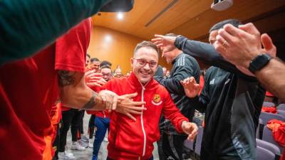 El equipo Genuine del Nàstic se ha presentado en la URV: Fotos; Marc Bosch