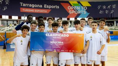 El Real Madrid fue el primer equipo en clasificarse a la fase final de la Minicopa Endesa. Foto: ACB