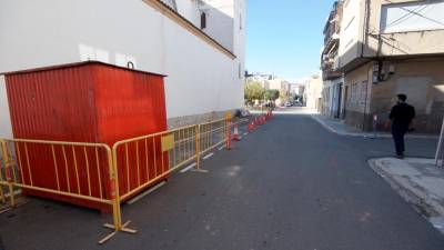 Inici dels treballs al barri de Remolins, a Tortosa. Foto: J. Revillas