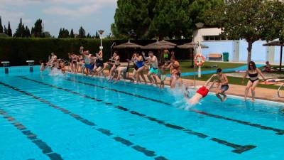 Las piscinas municipales de L’Aldea fueron escenario de la jornada. Foto: info aldaia