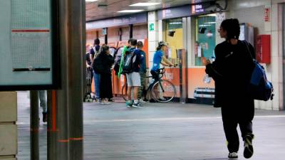 Imagen de la estación de Plaça Catalunya de Rodalies, desde donde no llegan ni salen trenes. Foto: ACN