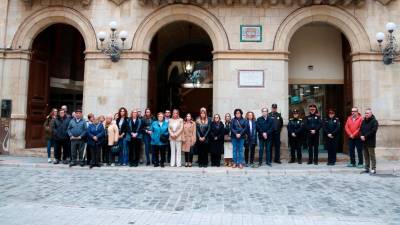 En l’acte també ha estat present la família de la dona assassinada. Foto: ACN