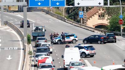 Els Mossos segueixen buscant a Puigdemont. Foto: EFE