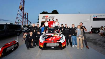 Cachón conquista el RallyRACC en Salou. Foto: RallyRACC