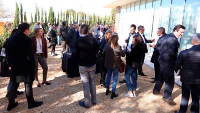 El encuentro de networking generó un ambiente distendido entre los participantes. foto: Àngel Ullate