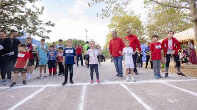 Hubo más de 180 inscripciones, en un Parc del Francolí lleno de ilusión. foto: àngel ullate