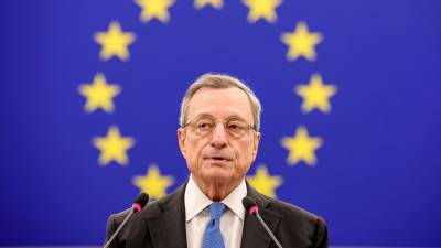 Mario Draghi, autor del informe que marca la nueva legislatura europea. Foto: EFE