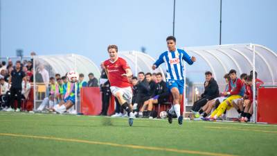 El conjunto dirigido por Xavi Vilagut cuajó una actuación muy sólida ante el Espanyol. Foto: Marc Bosch