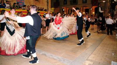 L’acte té lloc a la plaça de l’Església d’Ulldecona. Foto: Video Foto Millan