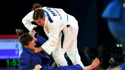 Un combate de judo durante estos Juegos Olímpicos y que no tiene que ver con el caso. Foto: EFE
