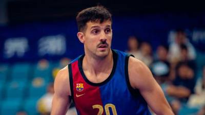 Laprovittola, jugador del Barça. foto: Barça Basket