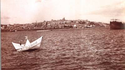 Fiestas marítimas por el cambio de siglo (1901). FOTO: Autoria desconocida / Colección jaume benages