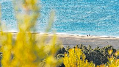 1. Pescadores en la Platja del Torn. Foto: Santi García