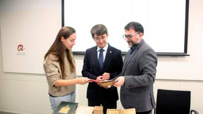 Uno de los aspectos más destacados del acuerdo es la posibilidad de digitalizar toda la obra de Antoni Rovira i Virgili. Foto: ACN