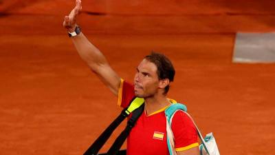 Rafa Nadal, tras caer eliminado en los Juegos Olímpicos de París este verano.