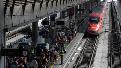 Estación de Santa Justa de Sevilla, donde recientemente se produjo una avería. Foto: EFE