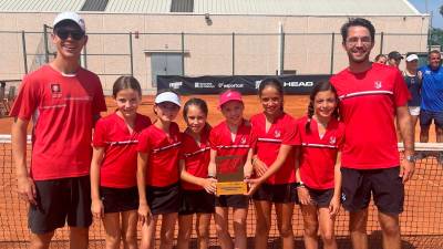 El Benjamín Femenino del CT Tarragona. Foto: CT Tarragona