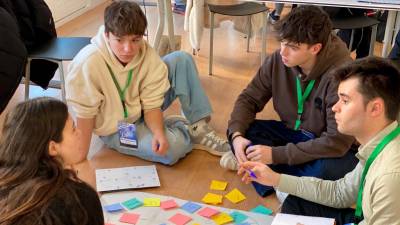 Imagen del equipo ganador de la Experimentathon 2025 de la URV. Foto: Cedida