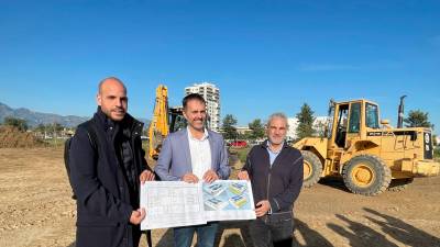 L’Ajuntament ha explicat l’avenç de les obres aquest dilluns al matí. Foto: Ajuntament de Tortosa