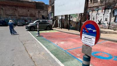 En la zona azul ya están activándose movimientos. Foto: Alfredo González