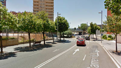 El abogado vive en la avenida Vidal i Barraquer. Foto. Google Maps