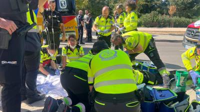 El hombre, por su parte, se dio a la fuga, aunque poco después regresó al lugar de los hechos y comunicó a la Policía lo sucedido. Foto: Cedida