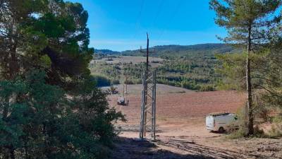 Un dels trams on s’estan fent els canvis i les millores que porta a terme Endesa. Foto: Cedida