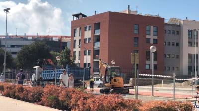 El consistorio prevé la inauguración del paseo de la estación a finales de este mes. Foto: Júlia Vernet