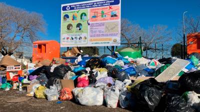 El área de emergencia de L’Arboç a final de año. FOTO. JMB