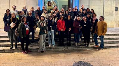 Los voluntarios del recuento. Foto: Ajuntament de Tarragona