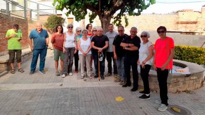 Algunes de les persones que van participar en aquestes formacions que es van fer. foto: cedida