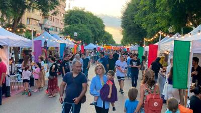 El tramo de la Rambla Nova junto a Corsini será el espacio que acogerá la feria este año. Foto: Cedida