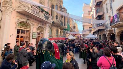 La Fira de Santa Llúcia de l’Arboç atreu a nombrosos visitants.