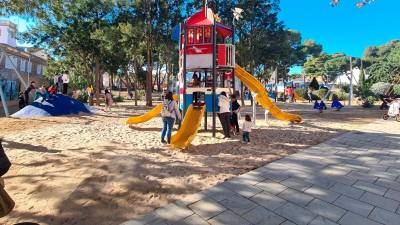 Ja està obert el nou parc infantil amb temàtica marinera, al Parc del Bon Repòs. Foto: Ajuntament de l’Ametlla de Mar