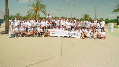 La agencia tarraconense celebra en Ibiza los resultados obtenidos. Foto: Viajes para Ti