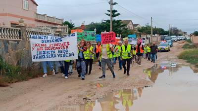 Un momento de la manifestación. Foto: DT