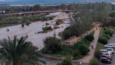 Imagen del río Francolí a su paso por Tarragona. Foto: Mónica Pérez