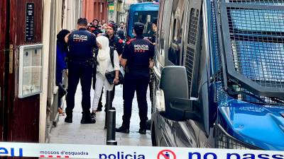 Un desahucio en Reus. Foto: Alfredo González