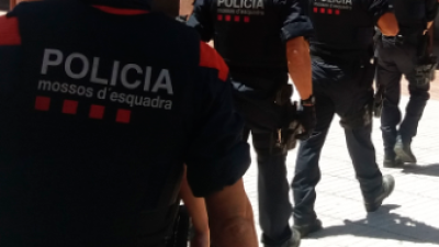 La operación la llevaron a cabo Mossos d’Esquadra y Guàrdia Urbana.