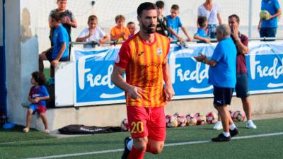 Chico Díaz, jugador de la Rapitenca, volverá después de su lesión. Foto: Alba Reverté