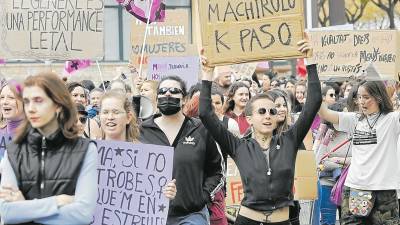 Una manifestación en Tarragona en una imagen de archivo. Foto: Pere Ferré