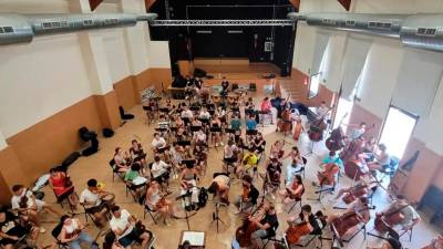 La Jove Orquestra Simfònica de la Diputació de Tarragona. FOTO: CEDIDA